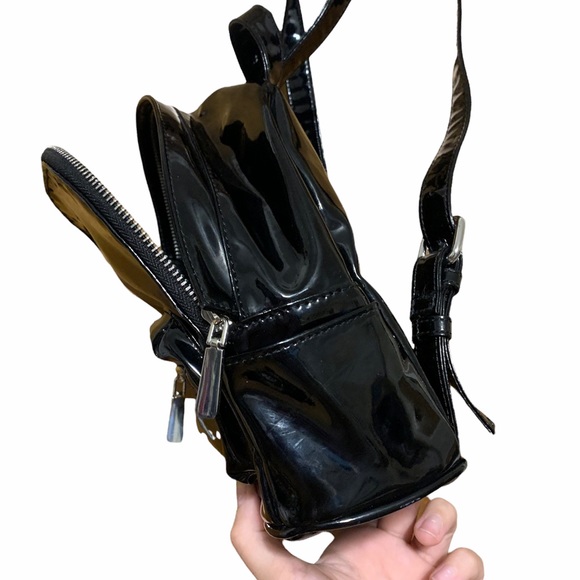 Black Mini Backpack - Picture 3 of 5